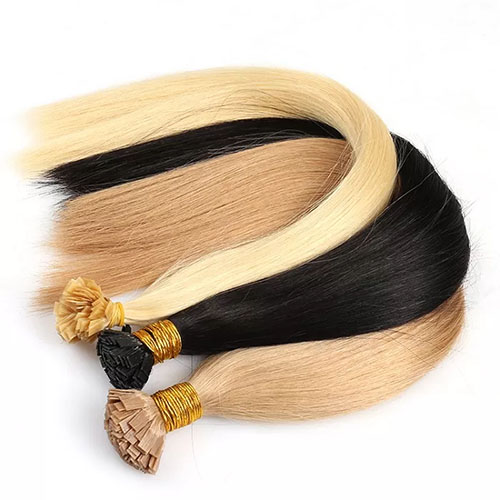 Flat Tip Human Hair Extensions